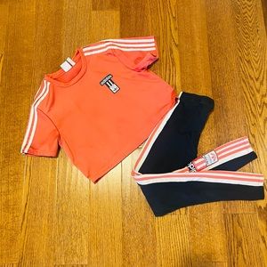 Adidas set - leggings and shirt